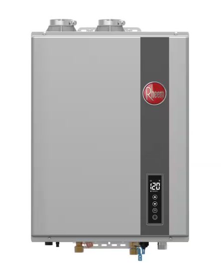Rheem Performance Platinum 9.5 GPM Smart Super High Efficiency Indoor or Outdoor Natural Gas Tankless Water Heater