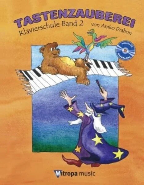 Tastenzauberei Band 2, mit Audio-CD