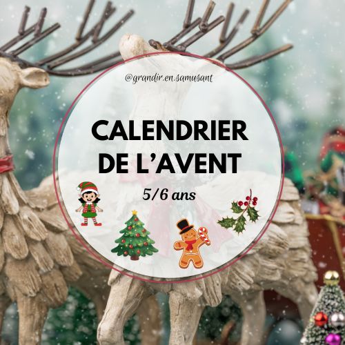 Calendrier de l'Avent 5/6 ans