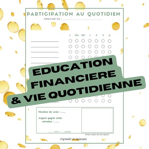 Education financière et tâches quotidienne