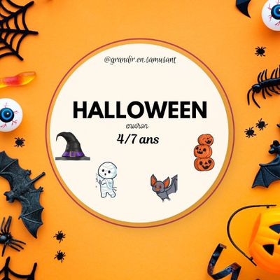 HALLOWEEN 4/7 ANS