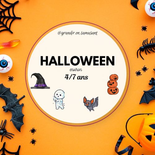 HALLOWEEN 4/7 ANS