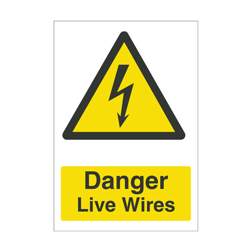 Danger Live Wires