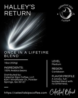 Halley&#39;s Return: Once in a Lifetime Blend