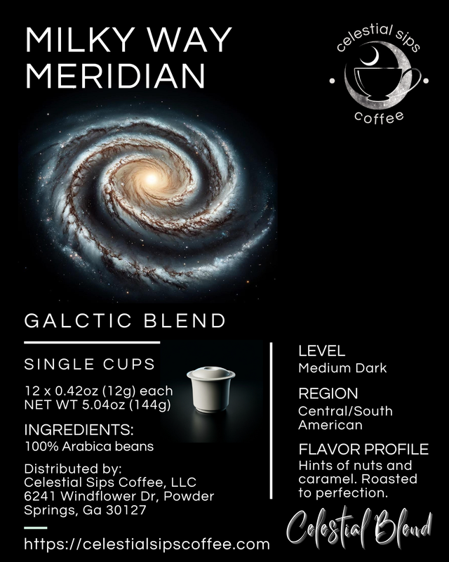 Milky Way Meridian: Galactic Blend Single Cups