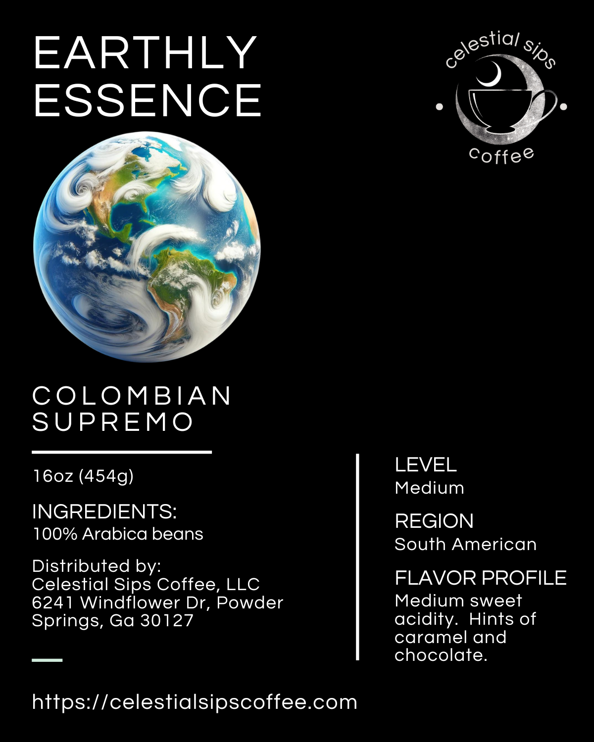Earthly Essence: Colombian Supremo
