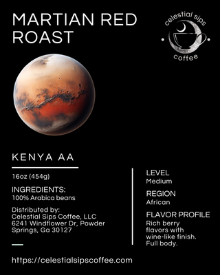 Martian Red Roast: Kenya AA