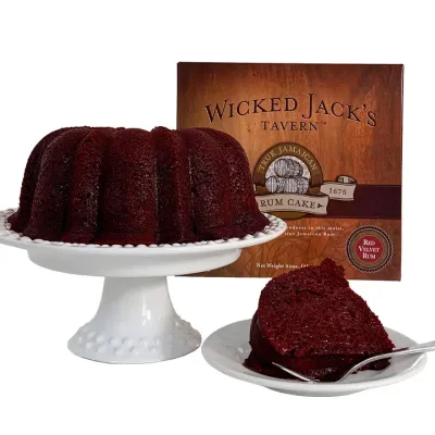 Wicked Jack&#39;s Tavern® Red Velvet Rum Cake