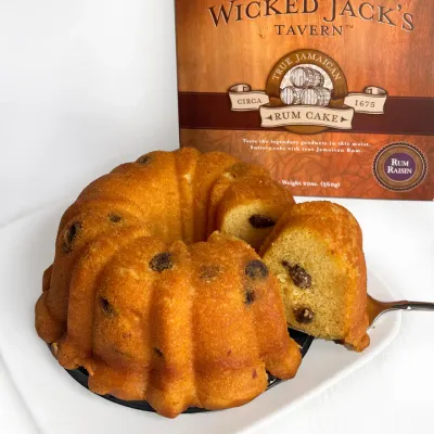 Wicked Jack&#39;s Tavern® Rum Raisin Cake