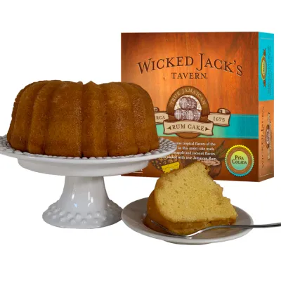Wicked Jack&#39;s Tavern® Piña Colada Rum Cake
