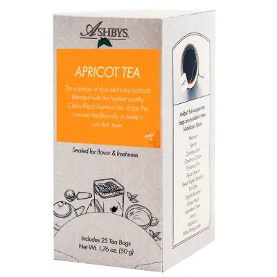 Ashby&#39;s Apricot Tea 25 teabags