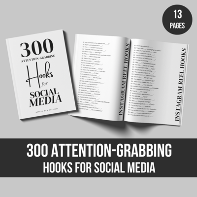 300 Attention-Grabbing Hooks for Social Media