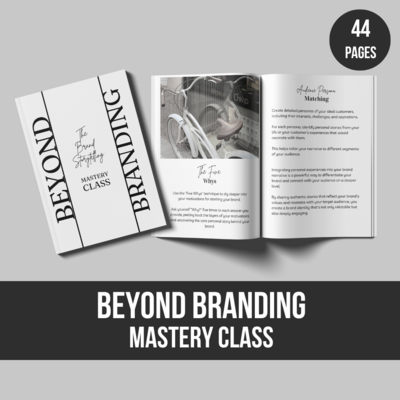 Beyond Branding | The Brand Strategy Mastery Class