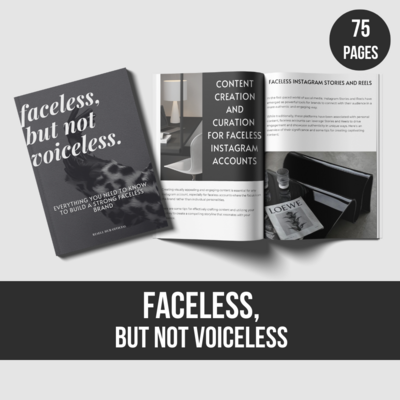 Faceless, but not Voiceless: Everything about Faceless Marketing