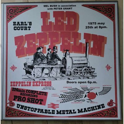 Led Zeppelin – Unstoppable Metal Machine - Earl&#39;s Court May 26th, 1975 -BOXSET 5LP