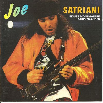 Joe Satriani – Elysee Montmartre - Paris - 20 - 7 - 1988 2CD