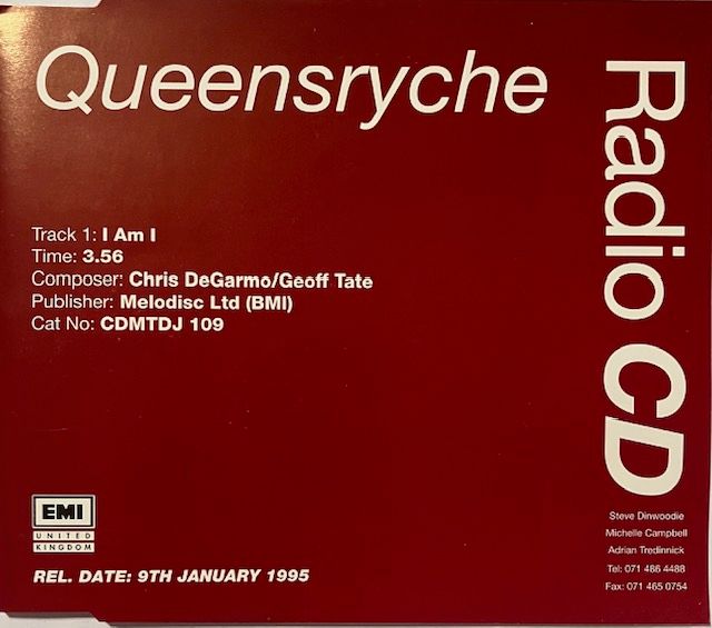 Queensryche ‎– I Am I