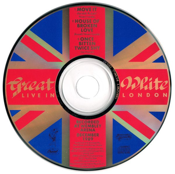Great White ‎– Live In London