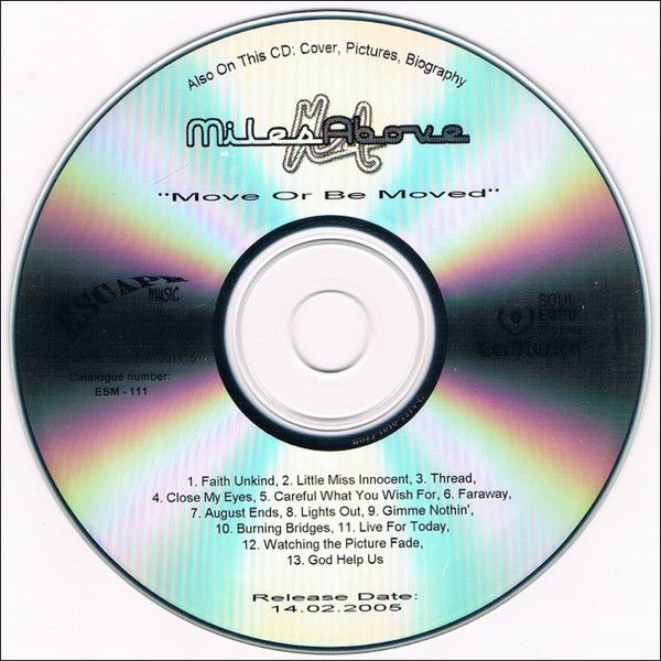 MilesAbove ‎– Move Or Be Moved