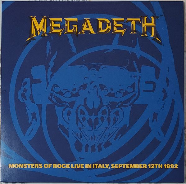 Megadeth ‎– Monsters Of Rock Live In Italy, September 12th 1992