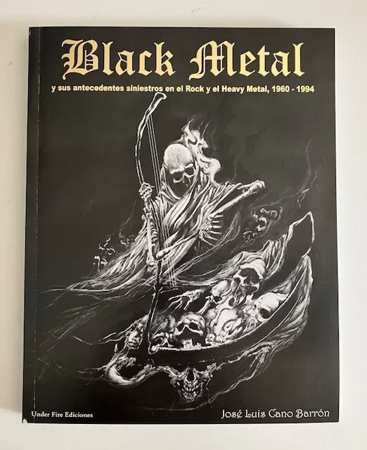 Black Metal y sus antecedentes siniestros 1960/94 Book + CD Jose Cano Barron