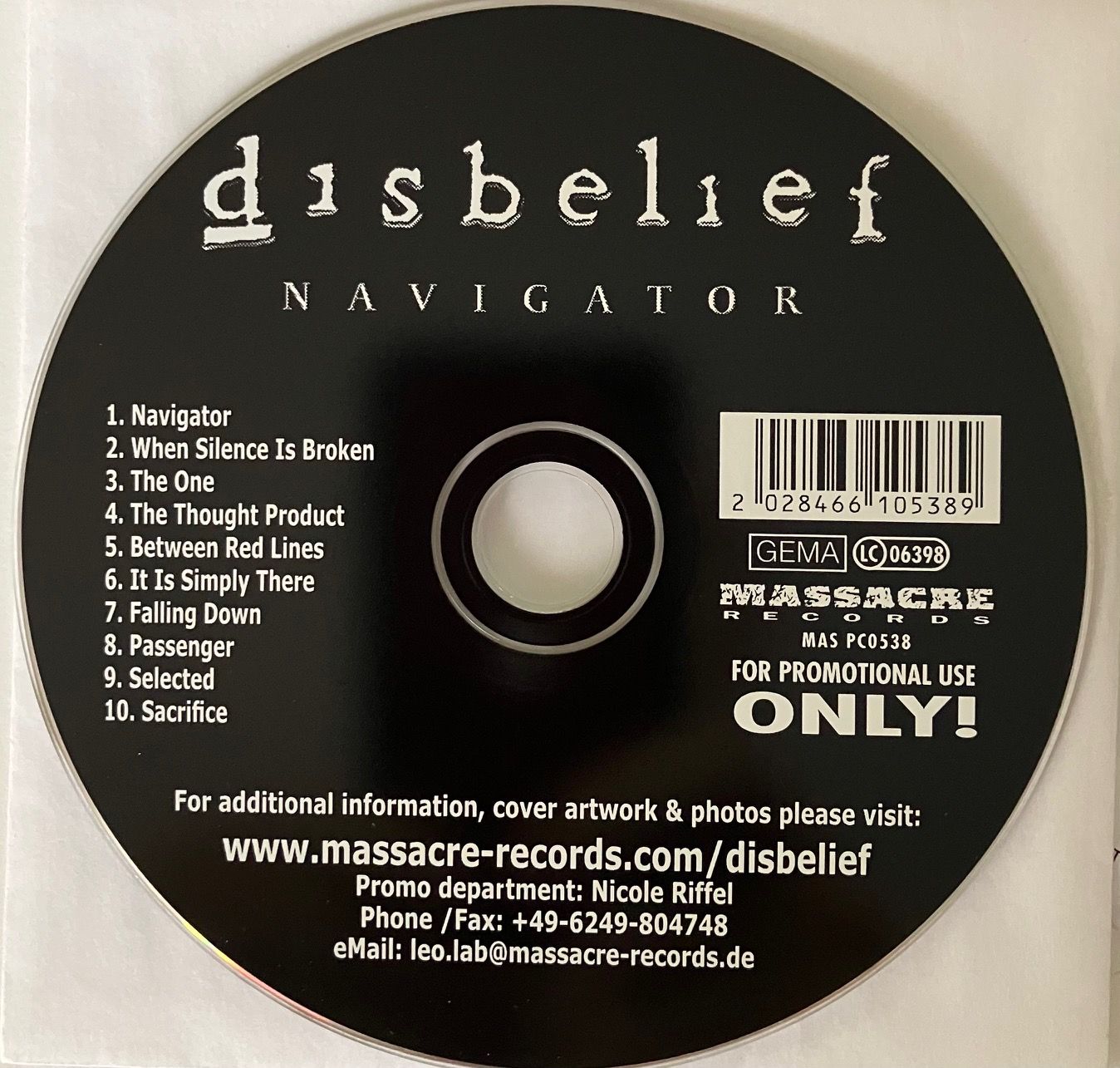 Disbelief – Navigator