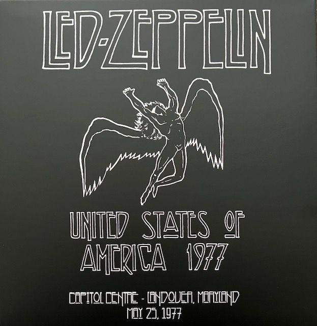 Led Zeppelin – U.S Tour - Capitol Centre Landover, Maryland May 25th, 1977 -BOXSET 4LP Splatter Vinyl