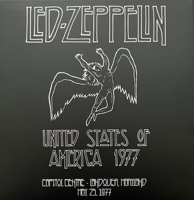 Led Zeppelin – U.S Tour - Capitol Centre Landover, Maryland May 25th, 1977 -BOXSET 4LP Splatter Vinyl