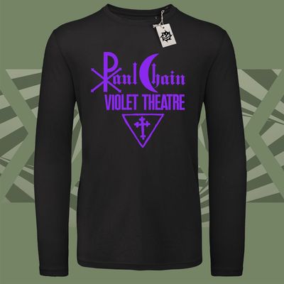 Paul Chain Violet Theatre-Purple-Black Long Sleeve