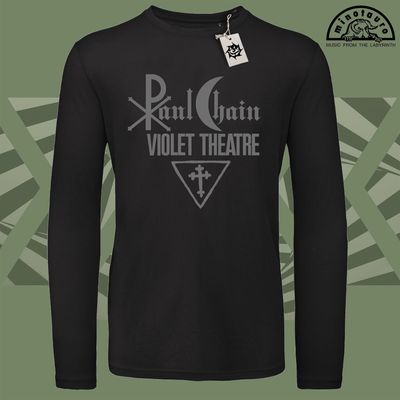 Paul Chain Violet Theatre - Grey  Black Long Sleeve