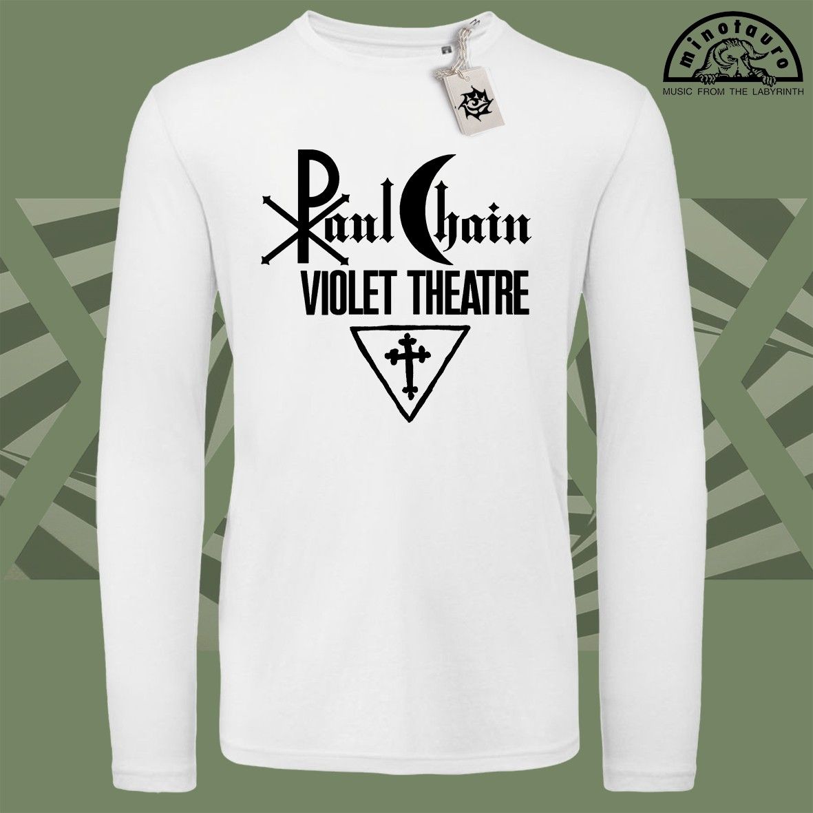 Paul Chain Violet Theatre - Black White Long Sleeve