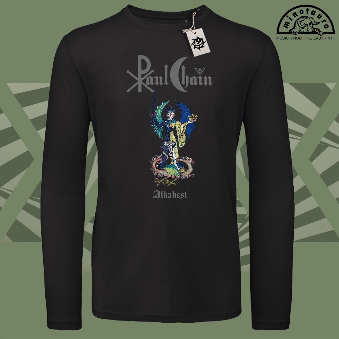 Paul Chain - Alkahest Silver Black Long Sleeve