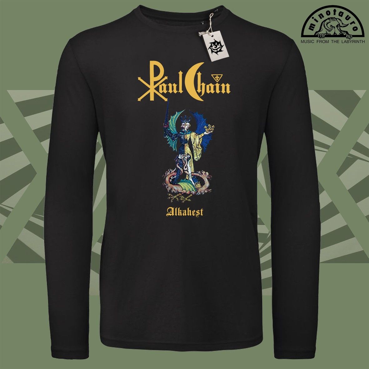 Paul Chain - Alkahest Gold Black Long Sleeve