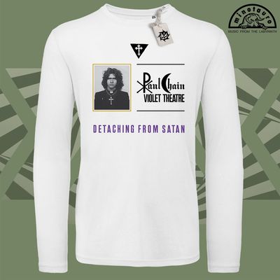 Paul Chain - Detaching From Satan White Long Sleeve