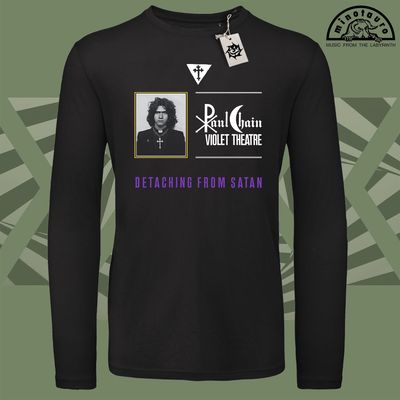 Paul Chain - Detaching From Satan Black Long Sleeve