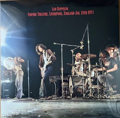 Led Zeppelin – Empire Theatre, Liverpool, UK Jan.14th.1973 3 LP Splatter, Last Side Picture