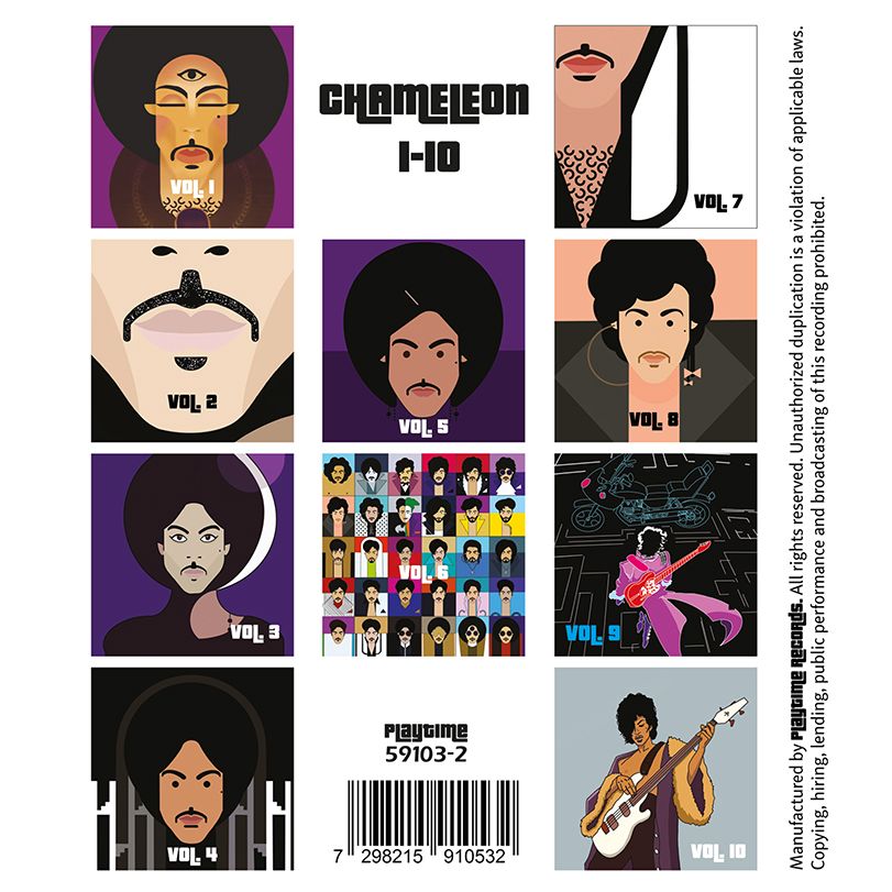 Prince Chameleon 1-10 CDセット Prince - Chameleon Vol.1-10 Boxset 10CD