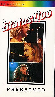 Status Quo – Preserved - VHS