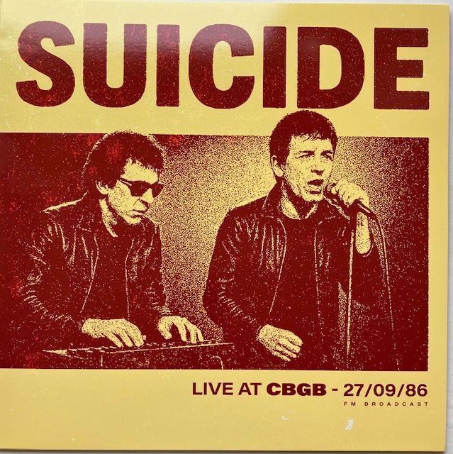 Suicide ‎– Live at CBGB 27/09/1986