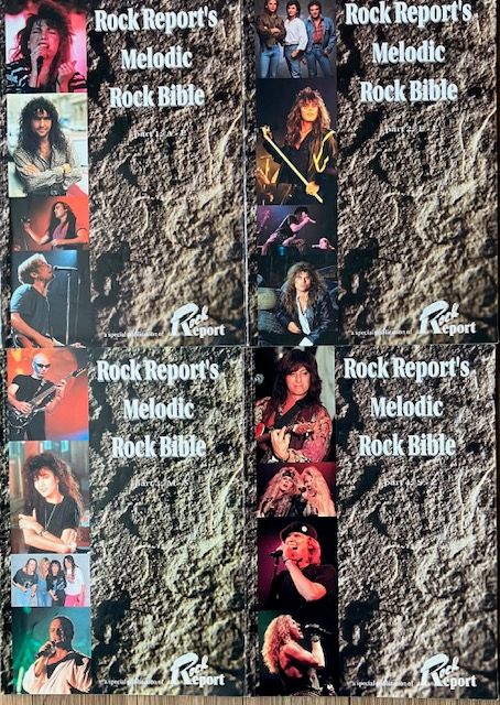 Rock Report's Melodic Rock Bible Vol 1-2-3-4