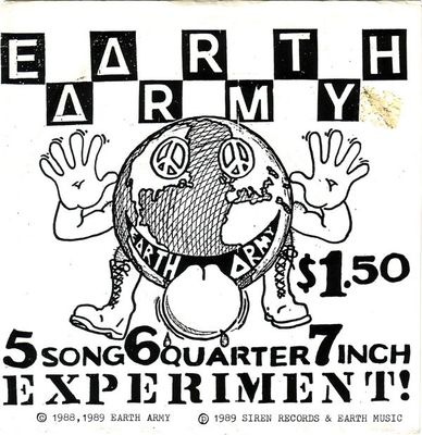 Earth Army ‎– 5 Song 6 Quarter 7 Inch Experiment