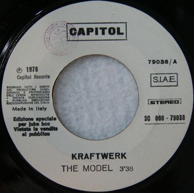 Kraftwerk / Karen Cheryl ‎– The Model / Sing To Me Mama