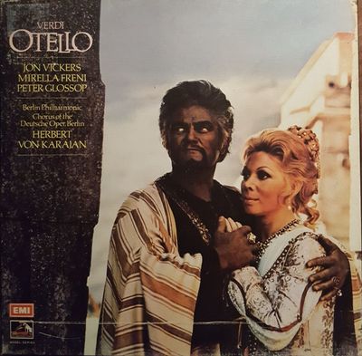 Verdi, Jon Vickers, Mirella Freni, Peter Glossop, Berlin Philharmonic, Chorus Of The Deutsche Opera, Berlin, Herbert Von Karajan – Otello