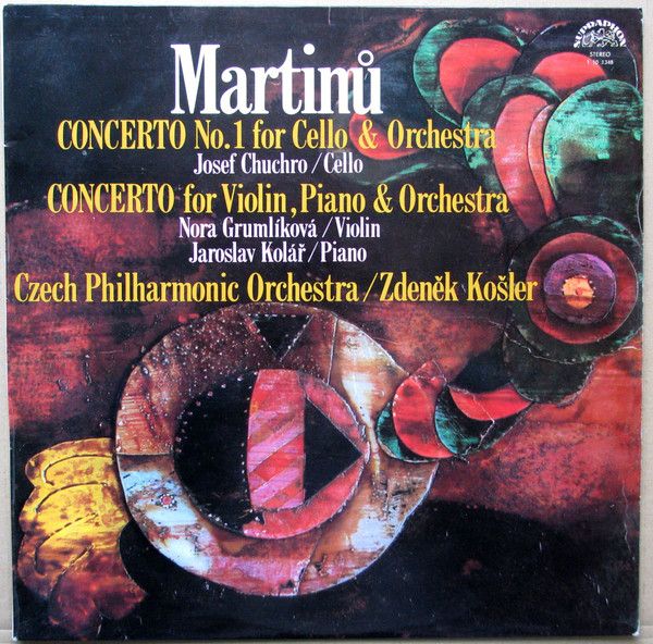 Martinů ‎– Concerto No. 1 For Cello &amp; Orchestra / Concerto For Violin, Piano &amp; Orchestra