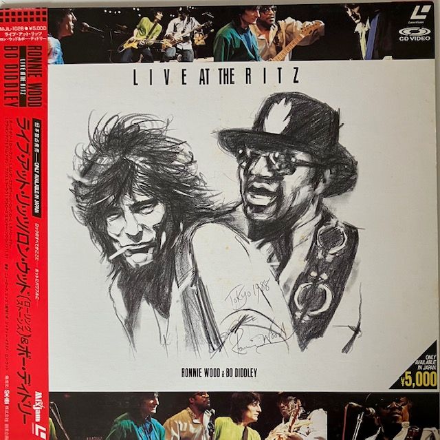 Ron Wood &amp; Bo Diddley ‎– Live At The Ritz