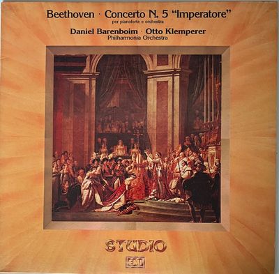 Beethoven - Daniel Barenboim - Otto Klemperer -Philarmonia Orchestra - Concerto N.5 "Imperatore" per pianoforte e orchestra