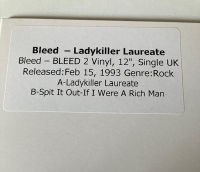 Bleed – Ladykiller Laureate