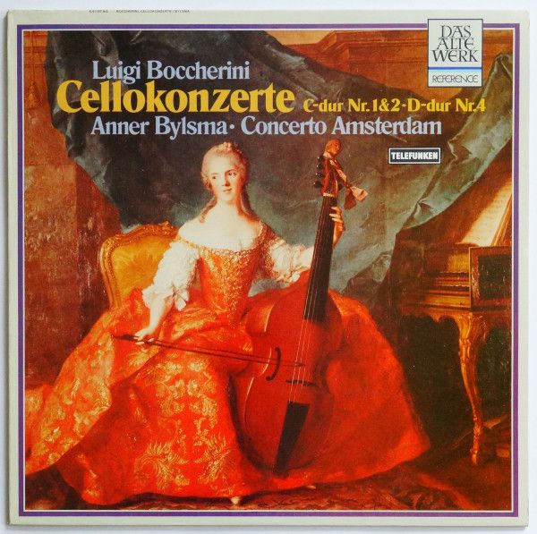 Luigi Boccherini, Anner Bylsma ･ Concerto Amsterdam - Cellokonzerte C-Dur Nr. 1&amp;2 - D-Dur Nr.4