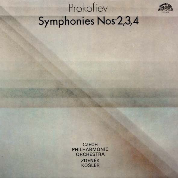 Prokofiev / Czech Philharmonic Orchestra*, Zdeněk Košler - Symphonies Nos. 2, 3, 4