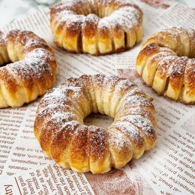 Hojaldre manzana sin azúcar